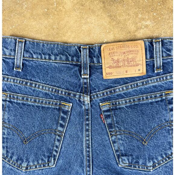 Vintage‎ Levi’s 550 Women’s Relaxed Fit Tapered Leg Jeans Size 7 Med USA 1998 - Picture 8 of 12